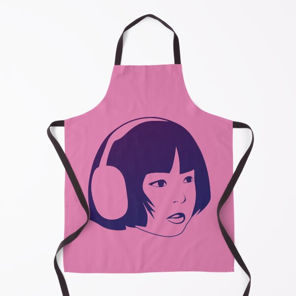 Item preview, NewJeans Hanni wearing headphones designed and sold by shopnojams.