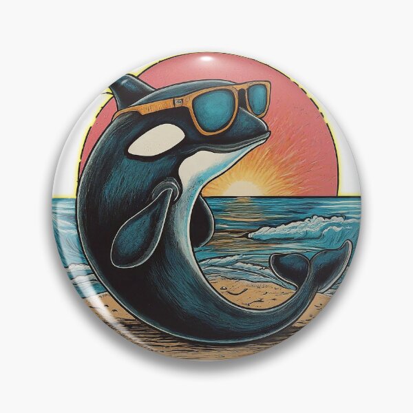 Item preview, Summer Vibes Orca in Sunglasses designed and sold by Russ Palmer Media.