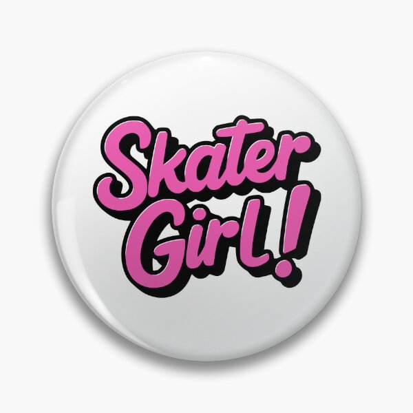 Item preview, Skater Girl! Pink Girl Skateboard designed and sold by PMCreative.