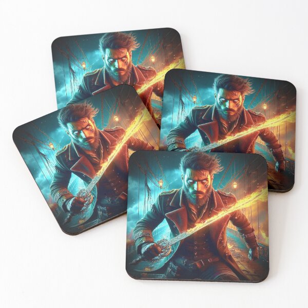 Item preview, Neo's Bane: Neon Swordmaster - Ghost Archer Illusions designed and sold by Ghost Archer Illusions.