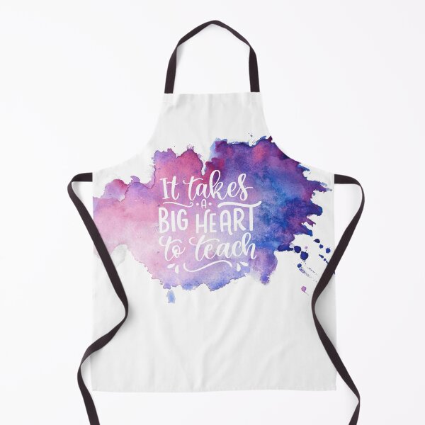 Item preview, It takes big heart to teach designed and sold by Feather Art Shop.