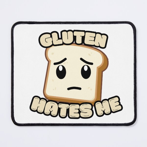 Item preview, Gluten Hates Me Gluten Intolerant designed and sold by Flying Alligator.