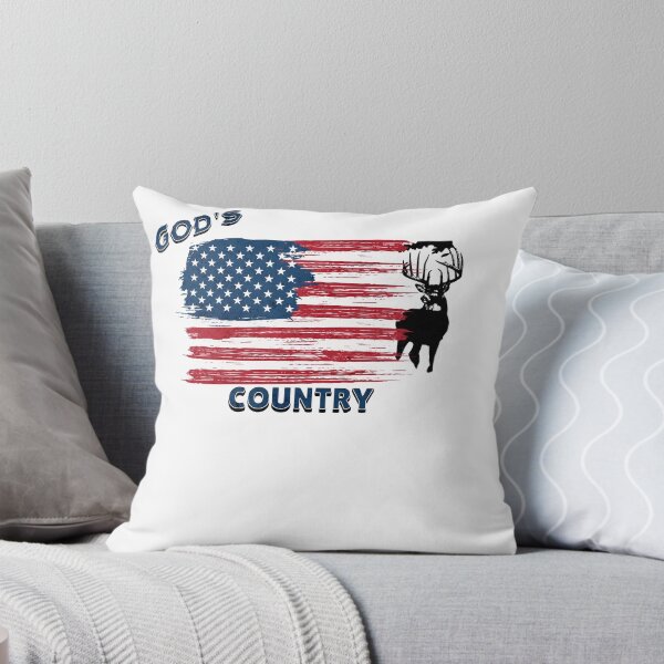 Item preview, god's country American flag designed and sold by CREATINGMAD.