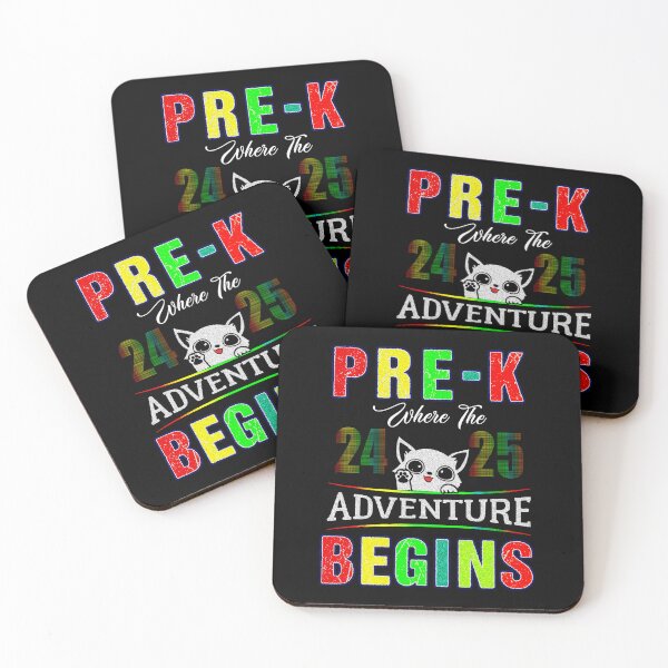 Item preview, PRE-K Where The Adventure Begins Back To School Teacher  designed and sold by Creat-Des.