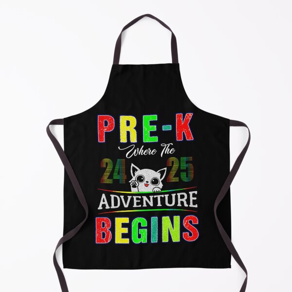 Item preview, PRE-K Where The Adventure Begins Back To School Teacher  designed and sold by Creat-Des.