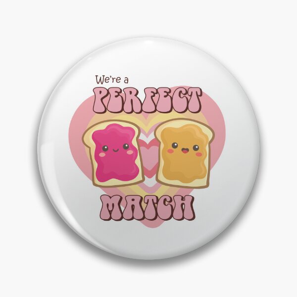 Item preview, Peanut Butter and Jelly is a Perfect Match designed and sold by SophieandOlive.