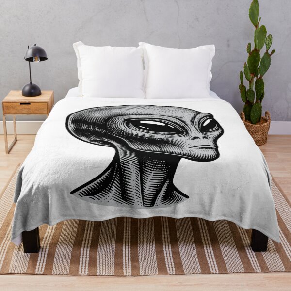 Artikelvorschau, Grauer Alien entworfen und verkauft von roswellboutique.
