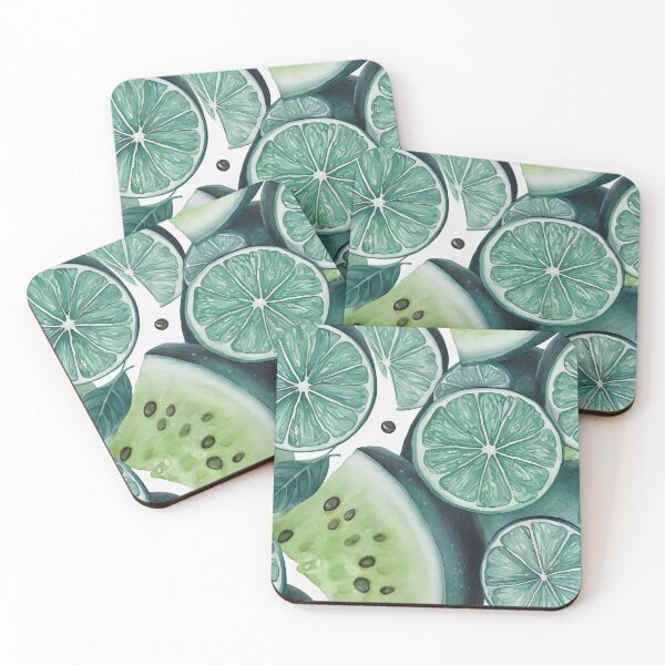Item preview, Lime and watermelon/  turquoise and green designed and sold by My-fake-places.