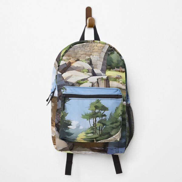 Item preview, Carrbridge in Scotland: Watercolor Landscape Serenity designed and sold by LSVart.