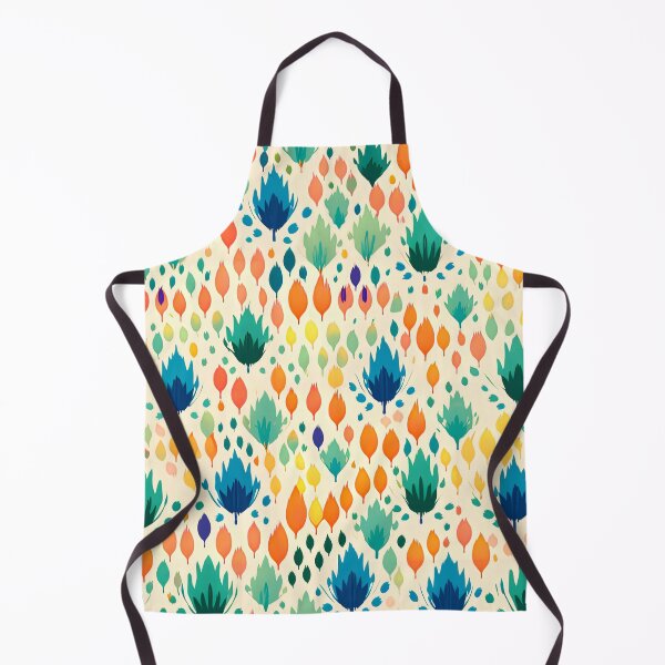 Item preview, Vibrant Abstract Floral Pattern designed and sold by bubblegoth.