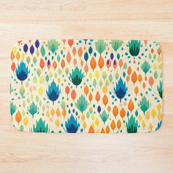 Item preview, Vibrant Abstract Floral Pattern designed and sold by bubblegoth.