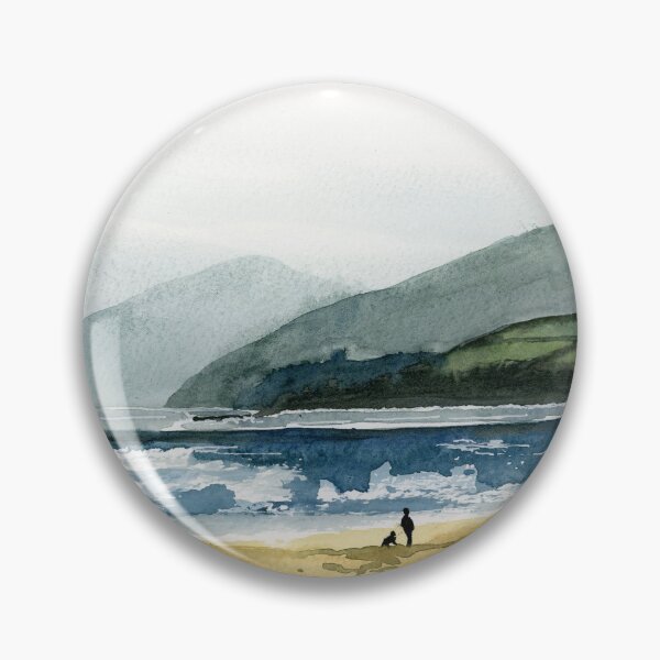 Item preview, Inch Beach, Ireland, Original Painting designed and sold by Art-By-Rosalind.