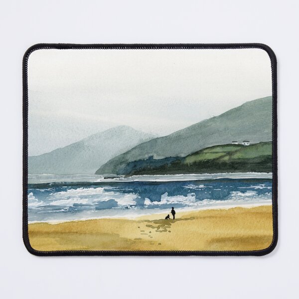 Item preview, Inch Beach, Ireland, Original Painting designed and sold by Art-By-Rosalind.
