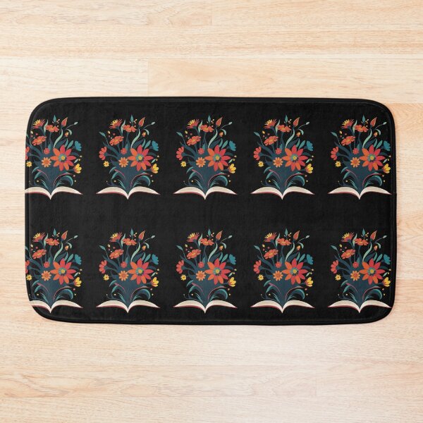 Item preview, Colorful flowers blooming from an open book designed and sold by SimoesArtistry.