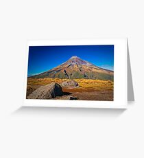 Mt Egmont, NZ Greeting Card