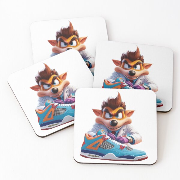 Item preview, a bandicoot crafting jordans retro 4  designed and sold by WearYoSneakers.