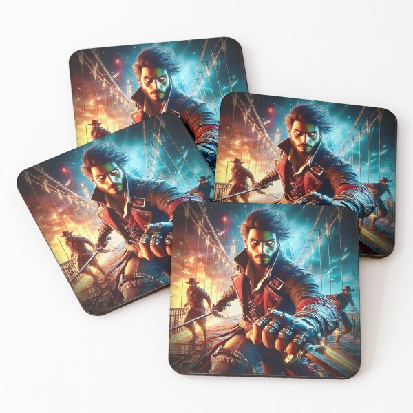 Item preview, Fighters Bane: Neon Swordmaster - Ghost Archer Illusions designed and sold by Ghost Archer Illusions.