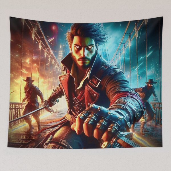 Item preview, Fighters Bane: Neon Swordmaster - Ghost Archer Illusions designed and sold by Ghost Archer Illusions.