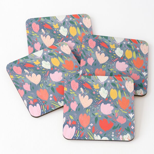 Item preview, Abstract Spring Floral Pattern designed and sold by bubblegoth.