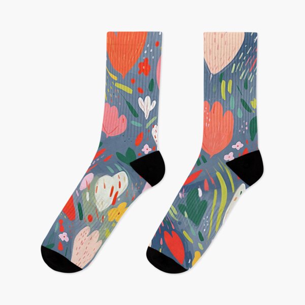 Item preview, Abstract Spring Floral Pattern designed and sold by bubblegoth.