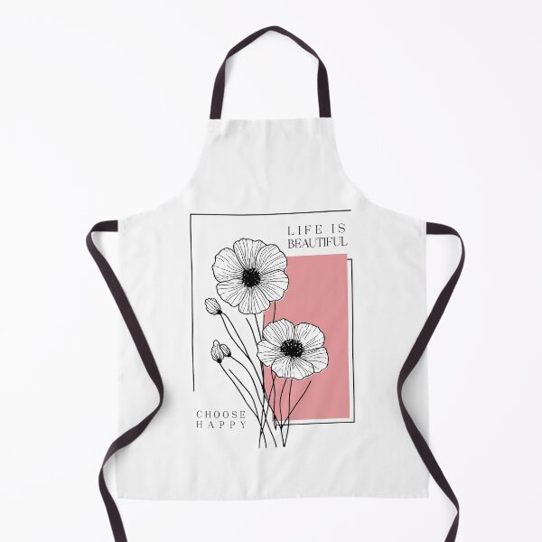 Item preview, CHOOSE HAPPY, FLORAL ART designed and sold by Pixel Perfect.