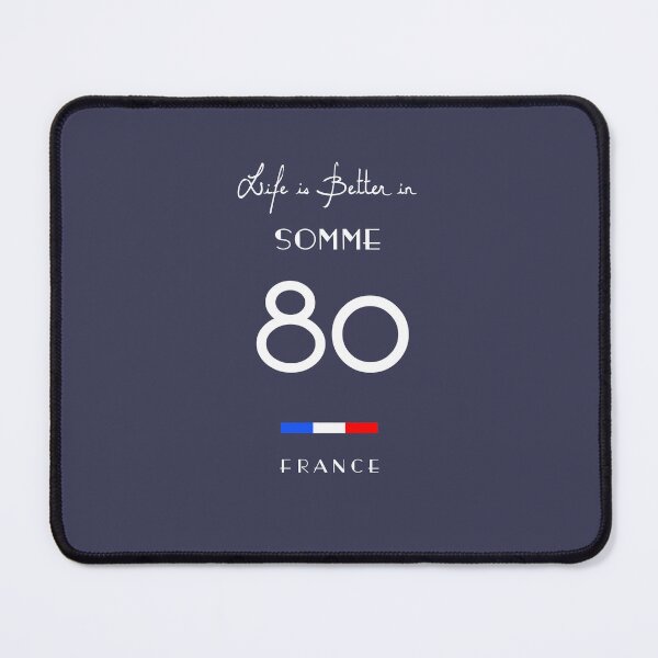 Item preview, Life is better in SOMME Number 80 Picardie Amiens France designed and sold by frenchsalsa.