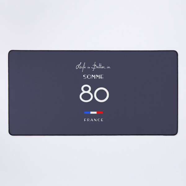 Item preview, Life is better in SOMME Number 80 Picardie Amiens France designed and sold by frenchsalsa.