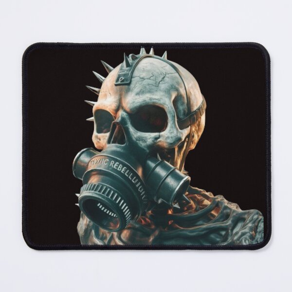 Item preview, Endtime skeleton with gas mask designed and sold by TeeDesignMaster.