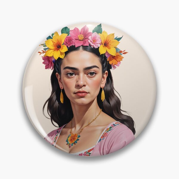 Item preview,  Frida Kahlo-Tropical flowers  |  Frida kahlo art designed and sold by TeeARTHY.