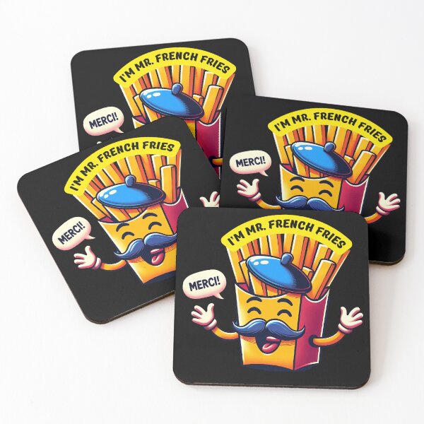 Item preview, I'm Mr. French Fries - Funny Kawaii Design designed and sold by Digi-Bay.
