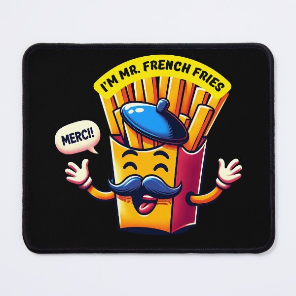 Item preview, I'm Mr. French Fries - Funny Kawaii Design designed and sold by Digi-Bay.