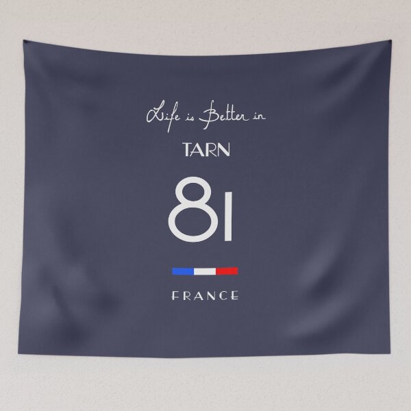 Item preview, Life is better in TARN Number 81 Languedoc Occitanie France designed and sold by frenchsalsa.
