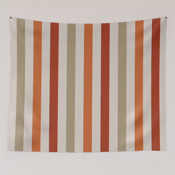 Item preview, Retro Colors Vertical Stripes designed and sold by starrylite.