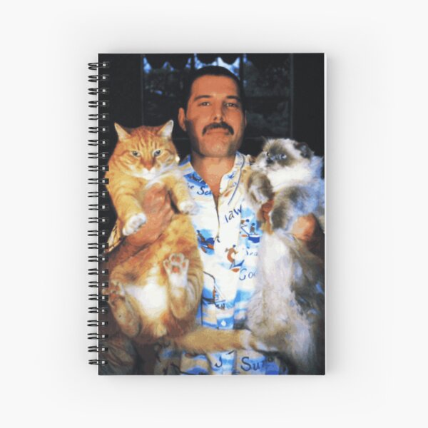 Item preview, Freddie with his cats  designed and sold by oldietees.