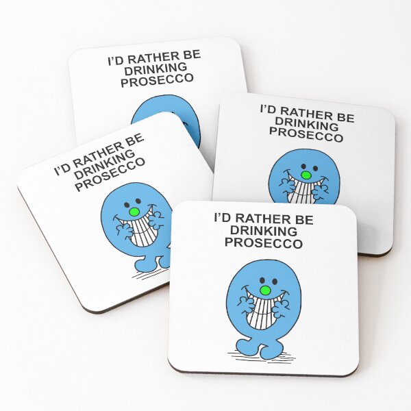 Item preview, Mr Men Id rather be drinking Prosecco designed and sold by Scat the cat.