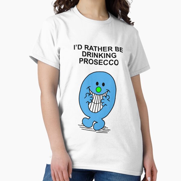 Item preview, Mr Men Id rather be drinking Prosecco designed and sold by Scatthecat.