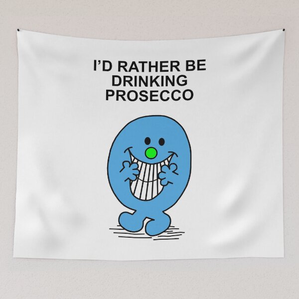 Item preview, Mr Men Id rather be drinking Prosecco designed and sold by Scat the cat.