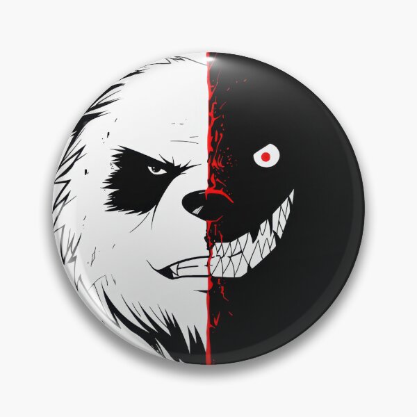 Item preview, Panda two face light and dark designed and sold by Manuel  Campbellai.