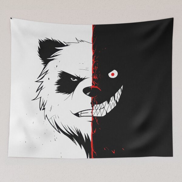 Item preview, Panda two face light and dark designed and sold by Manuel  Campbellai.