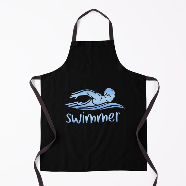 Item preview, Elegant black Blue swimmer ,Swim Swimming Pool dive sport designed and sold by SOUFIANE1991.