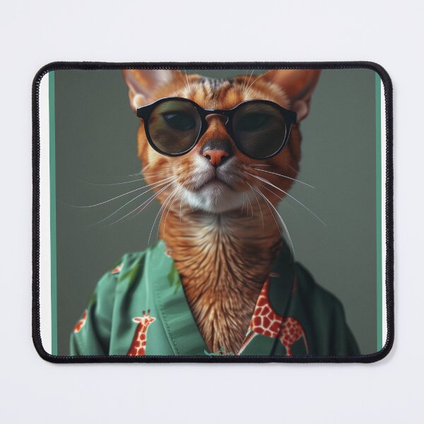 Item preview, Abyssinian Cat, My Pet in Kimono designed and sold by MonicaGoDesign.