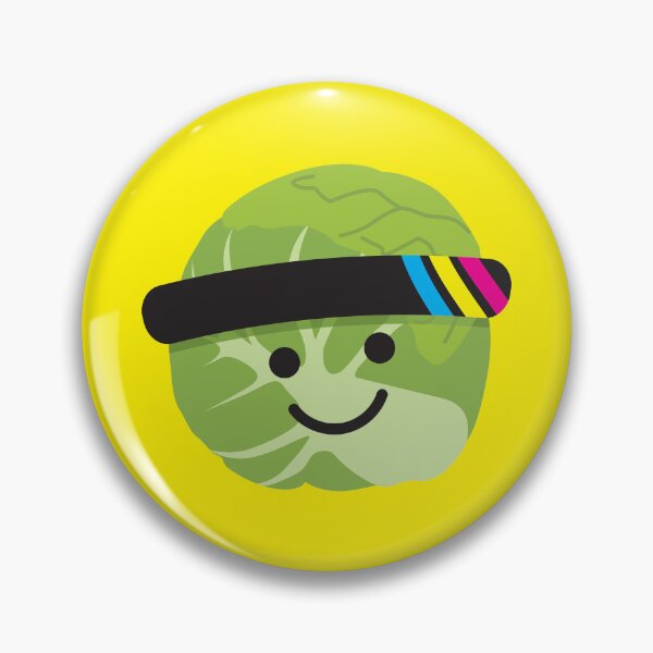 Item preview, Sporty Brussels Sprout designed and sold by VicEllisArt.