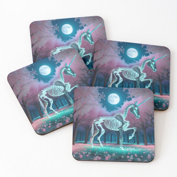 Item preview, Pastel Macabre Unicorn designed and sold by BeeTheArtCo.