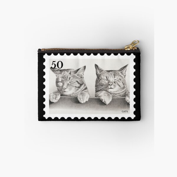 Item preview, Vintage Cats stamp designed and sold by RabbitK.