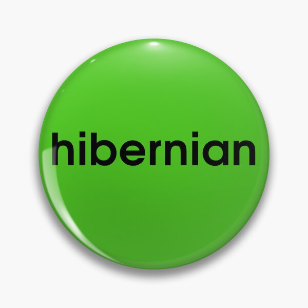 Item preview, Black Hibernian, classic 80s Edinburgh, Green White, Scottish, Hibs designed and sold by ModSupporters.