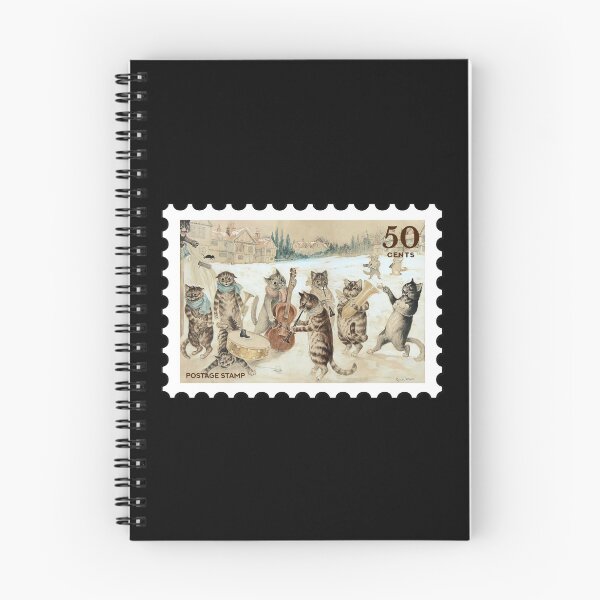 Item preview, Vintage Cat Art stamp designed and sold by RabbitK.