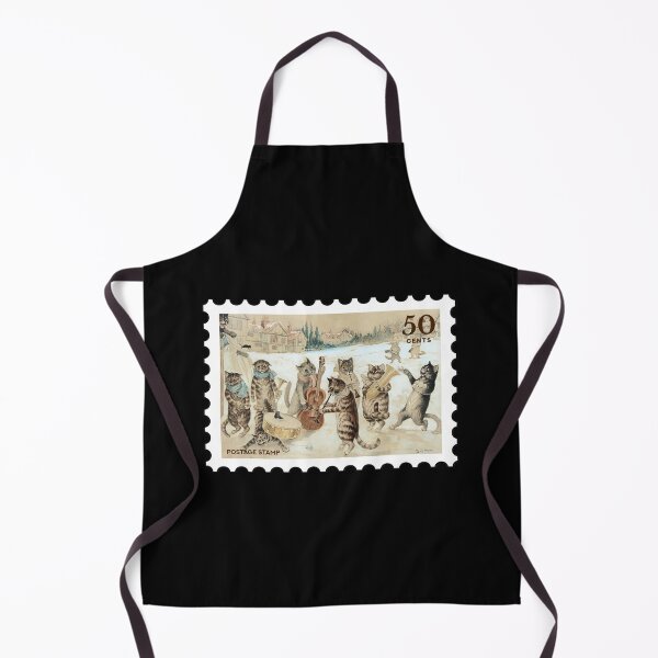 Item preview, Vintage Cat Art stamp designed and sold by RabbitK.