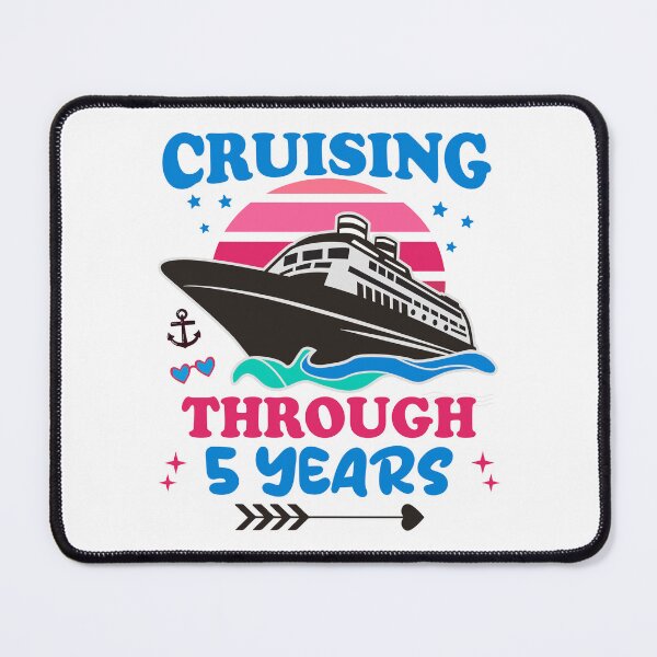 Item preview, Cruising Through 5 Years Wedding Anniversary designed and sold by HandicraftArt.