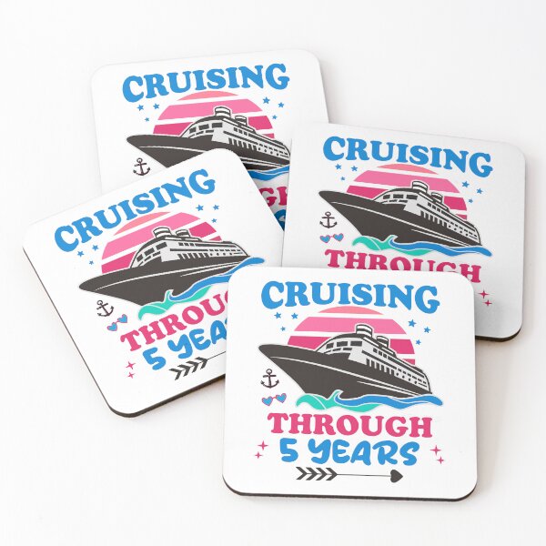 Item preview, Cruising Through 5 Years Wedding Anniversary designed and sold by HandicraftArt.