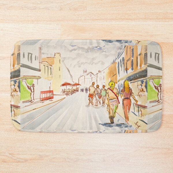 Item preview, Cardiff City Centre Painting designed and sold by MikeJory.